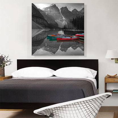 Kayaks Boat on The Lake
