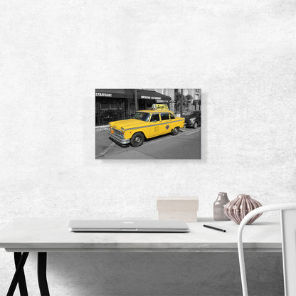 New York City Restaurant Yellow Taxi Cab