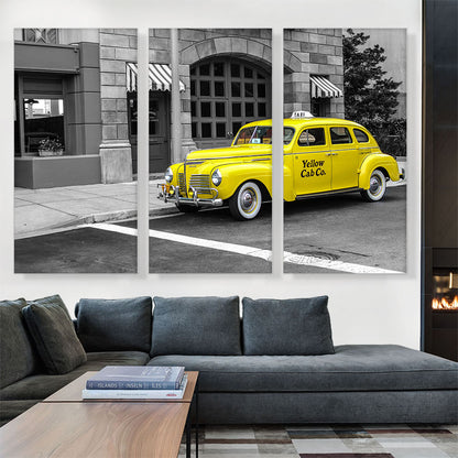 New York Plymouth Yellow Cab Taxi