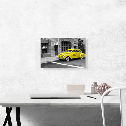 New York Plymouth Yellow Cab Taxi