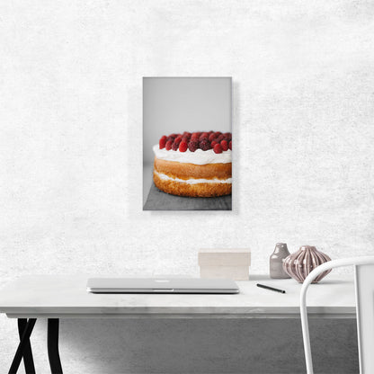 Raspberry Cake with Frosting