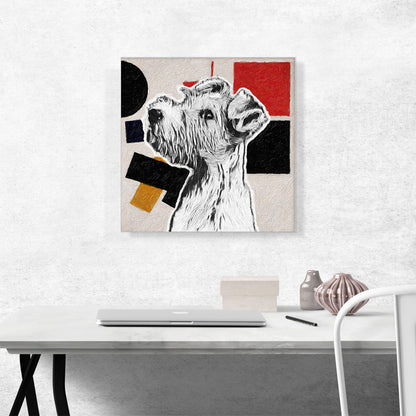 Fox Terrier Dog Breed Black Red Yellow