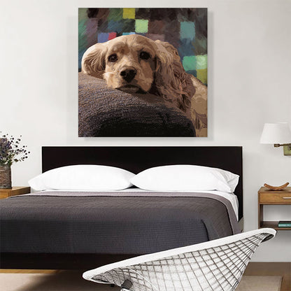 American Cocker Spaniel Dog Breed Squares