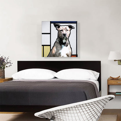 Pit Bull Terrier Dog Breed Modern