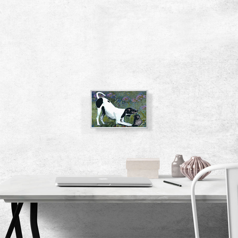 Pointer Dog Breed Flowers