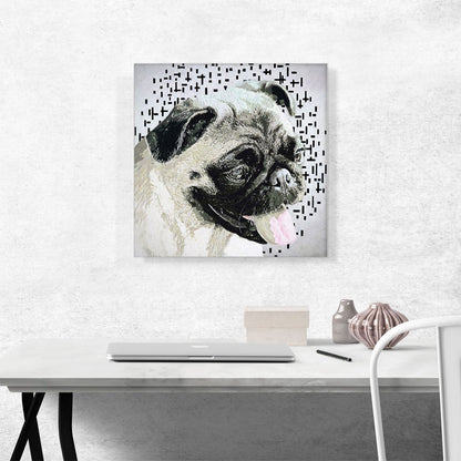 Pug Dog Breed Modern