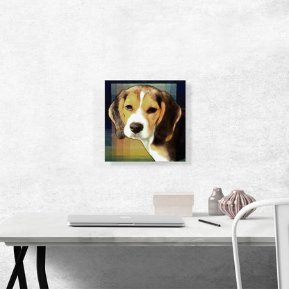 Beagle Dog Breed Colorful Modern
