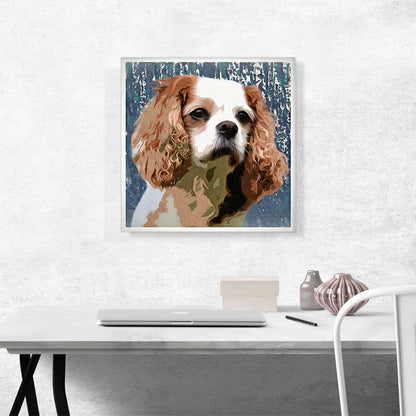 Cavalier King Charles Spaniel Dog Breed Blue