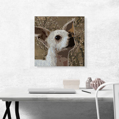 Chihuahua Dog Breed Brown Flowers