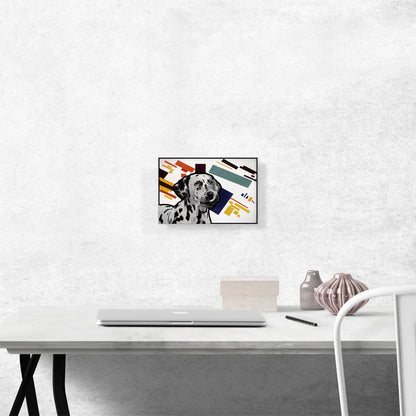 Dalmatian Dog Breed Geometric