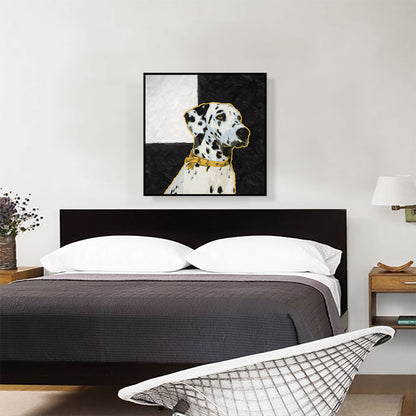 Dalmatian Dog Breed Yellow Black White