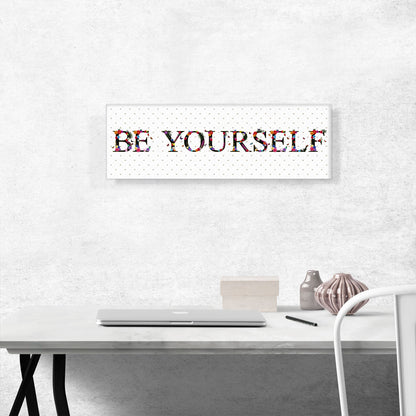 BE YOURSELF Girls Room Decor