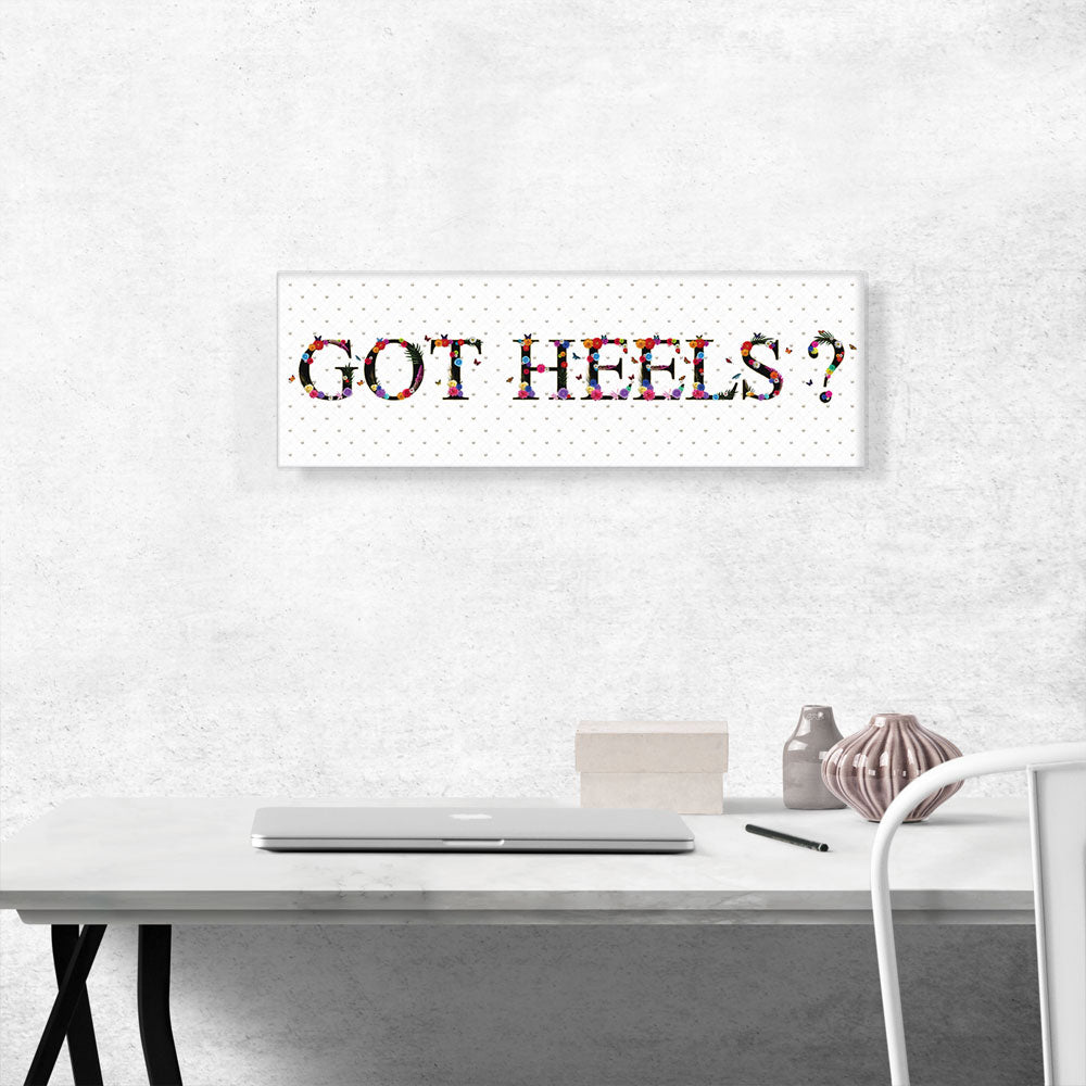 GOT HEELS Girls Room Decor