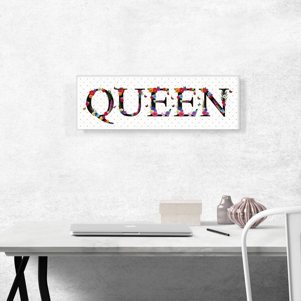 QUEEN Girls Room Decor