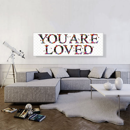 YOU ARE LOVED Girls Room Decor