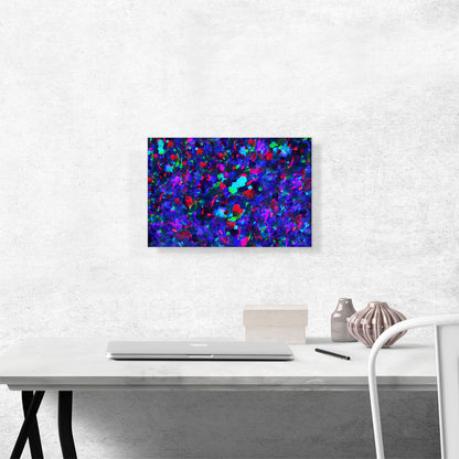 Purple Harlequin Opal Gemstone Jewel Precious Stone