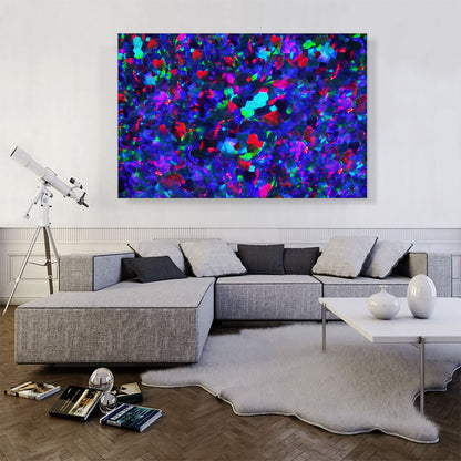 Purple Harlequin Opal Gemstone Jewel Precious Stone
