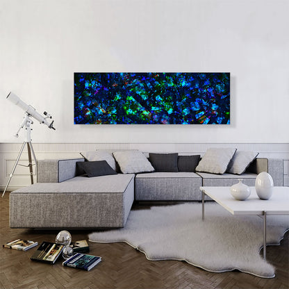 Blue Black Green Opal Precious Stone Jewel Gemstone