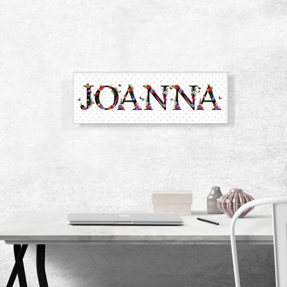 JOANNA Girls Name Room Decor