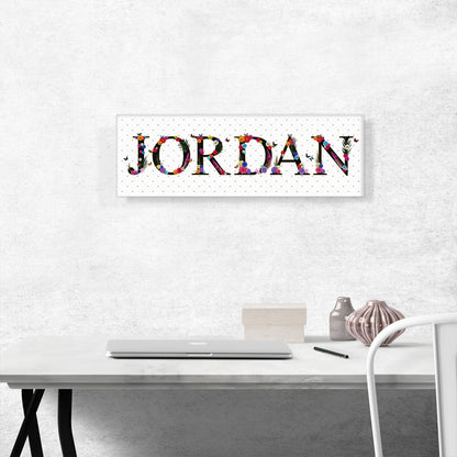 JORDAN Girls Name Room Decor