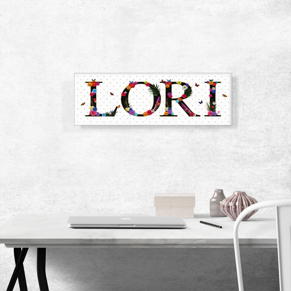 LORI Girls Name Room Decor