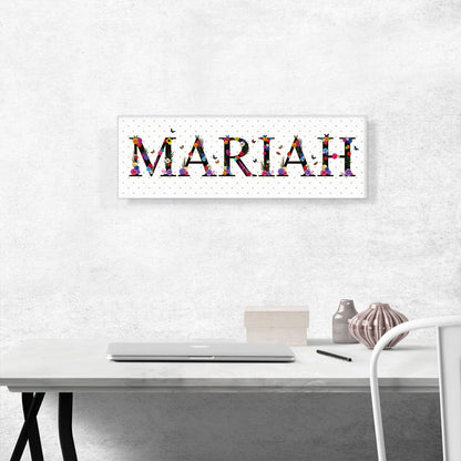 MARIAH Girls Name Room Decor
