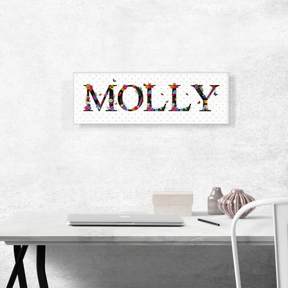 MOLLY Girls Name Room Decor