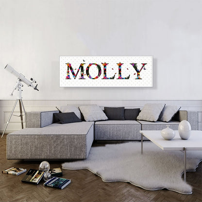 MOLLY Girls Name Room Decor