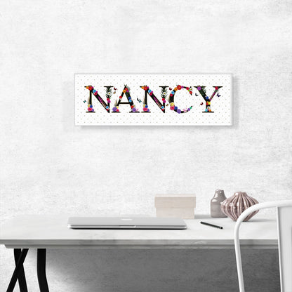 NANCY Girls Name Room Decor