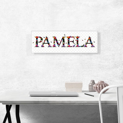 PAMELA Girls Name Room Decor
