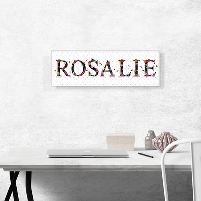 ROSALIE Girls Name Room Decor