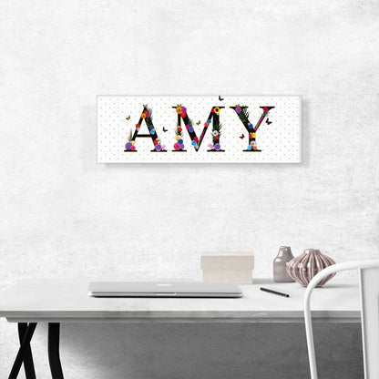 AMY Girls Name Room Decor