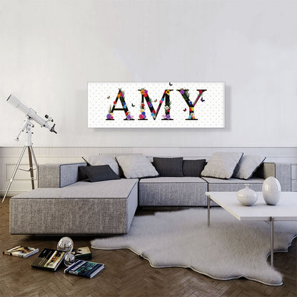 AMY Girls Name Room Decor