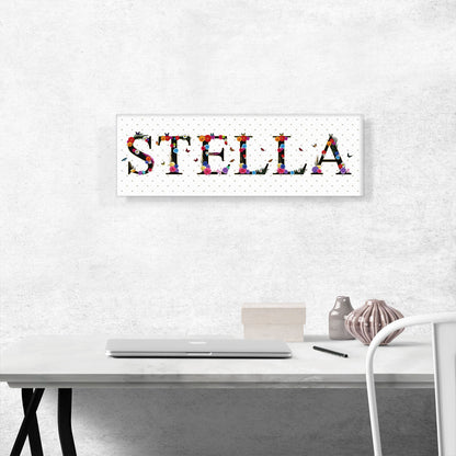 STELLA Girls Name Room Decor