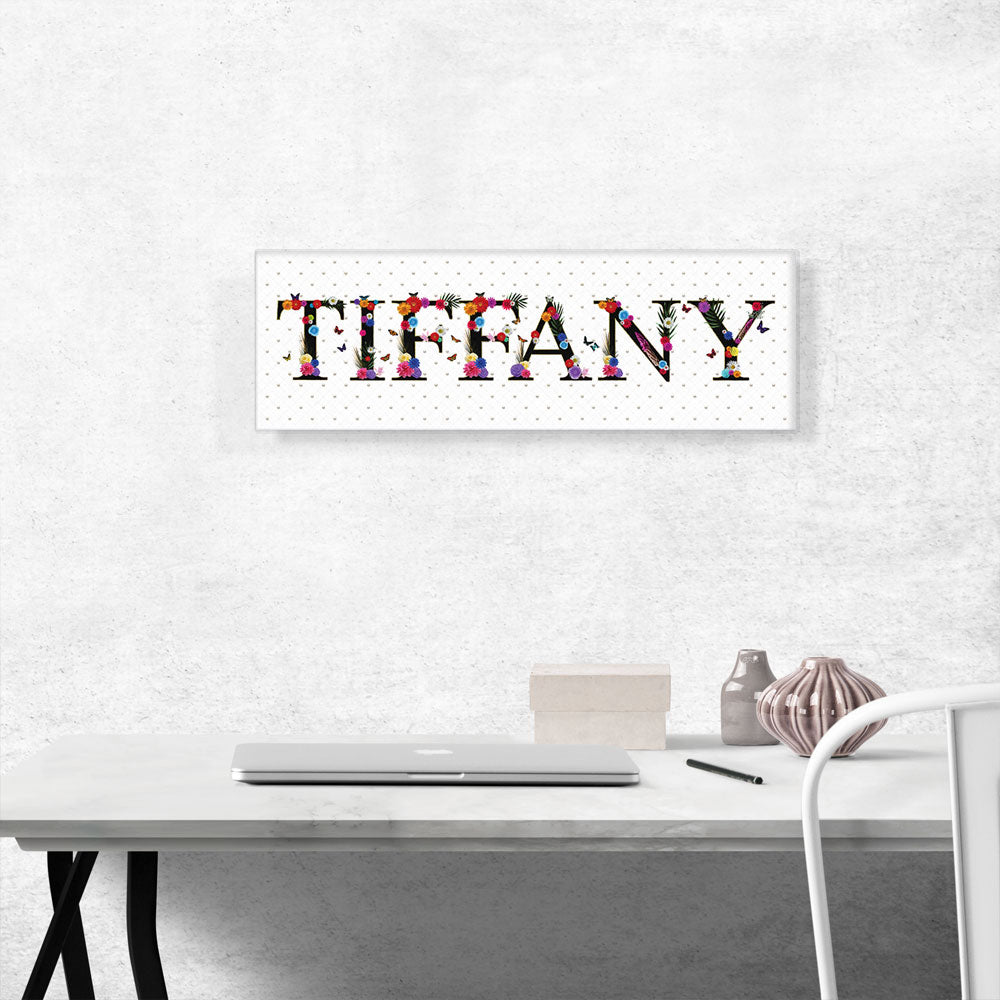 TIFFANY Girls Name Room Decor