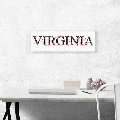 VIRGINIA Girls Name Room Decor