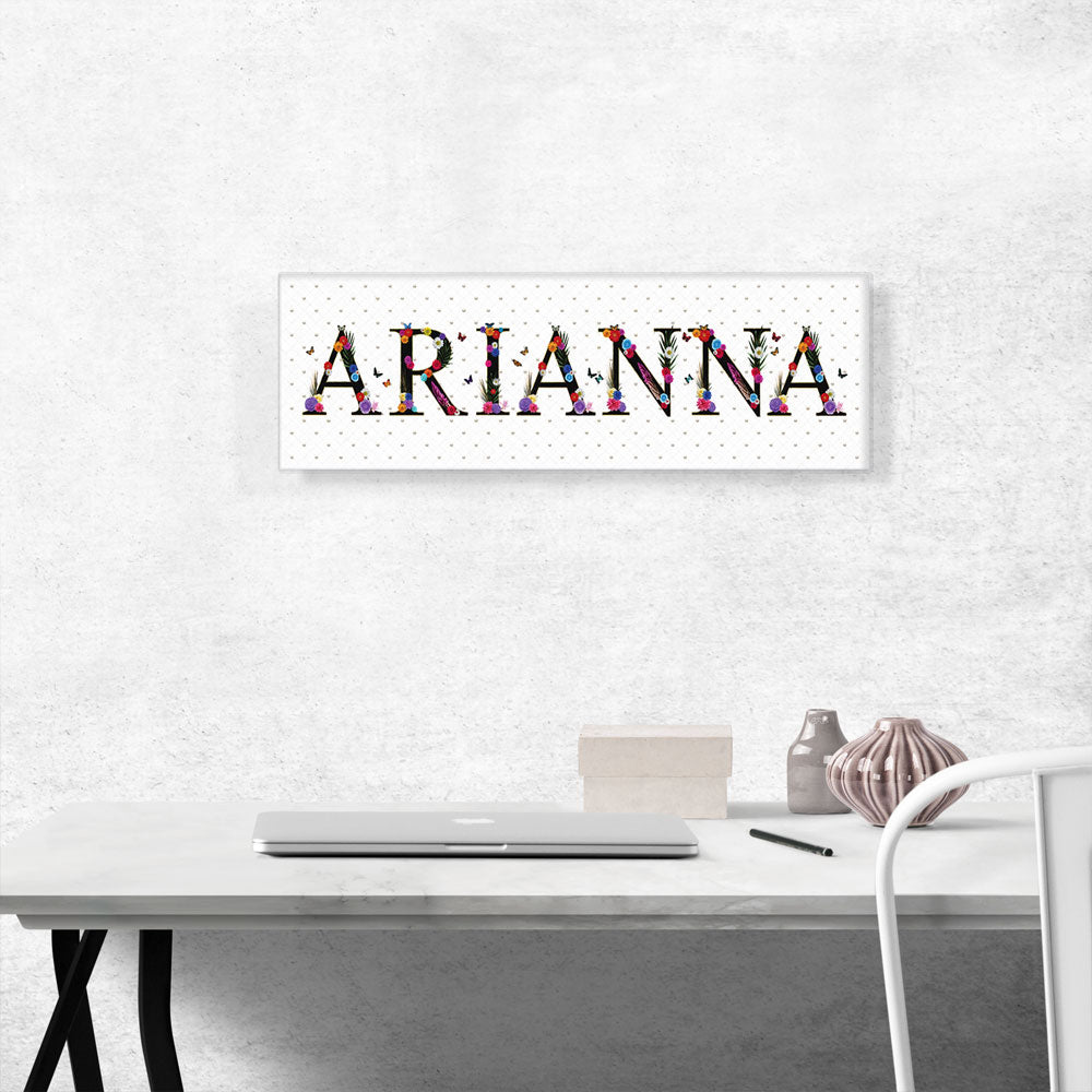 ARIANNA Girls Name Room Decor