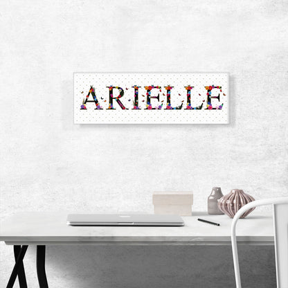 ARIELLE Girls Name Room Decor