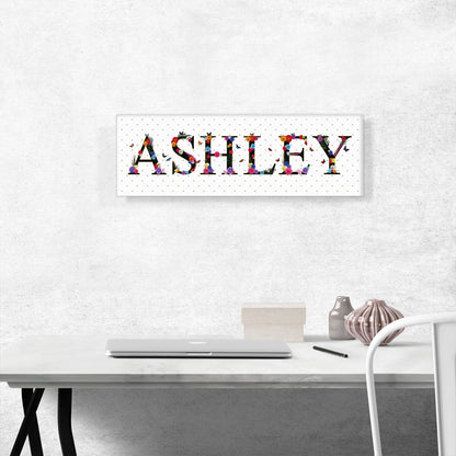 ASHLEY Girls Name Room Decor