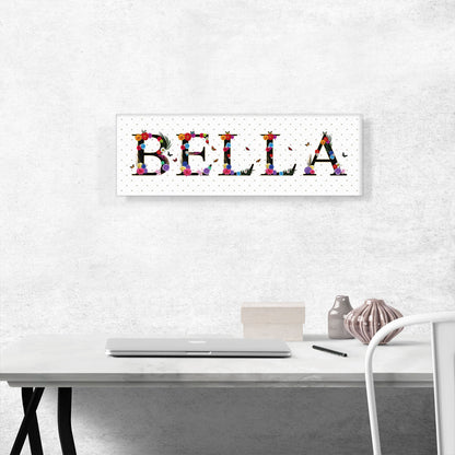 BELLA Girls Name Room Decor