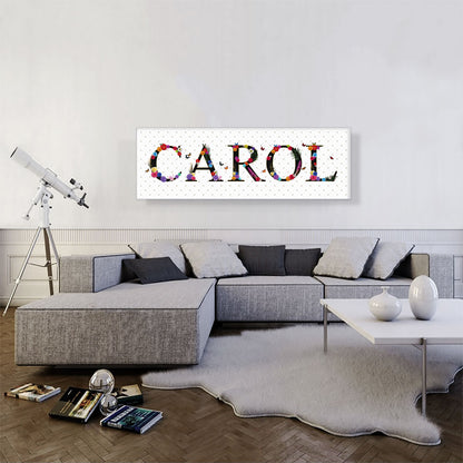 CAROL Girls Name Room Decor