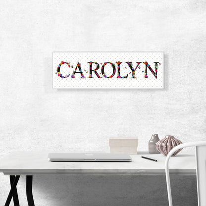 CAROLYN Girls Name Room Decor