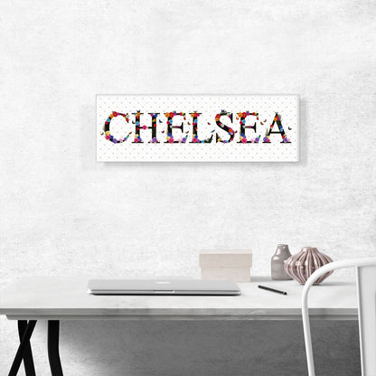 CHELSEA Girls Name Room Decor