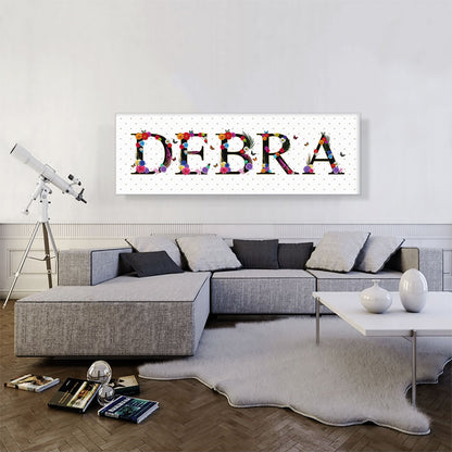 DEBRA Girls Name Room Decor