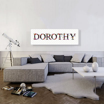 DOROTHY Girls Name Room Decor