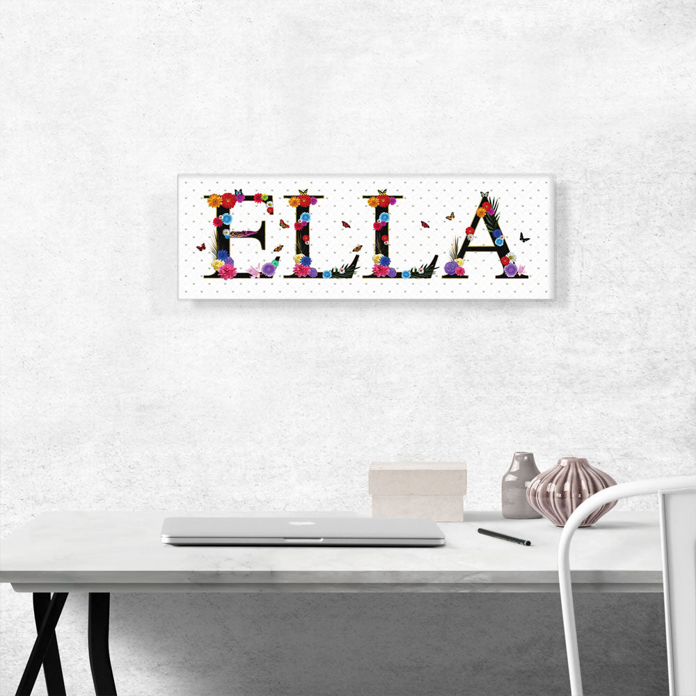 ELLA Girls Name Room Decor