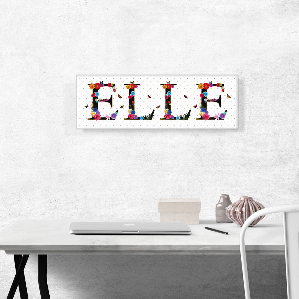 ELLE Girls Name Room Decor