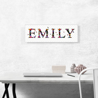 EMILY Girls Name Room Decor