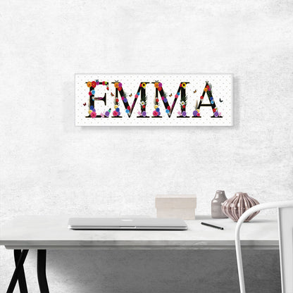 EMMA Girls Name Room Decor