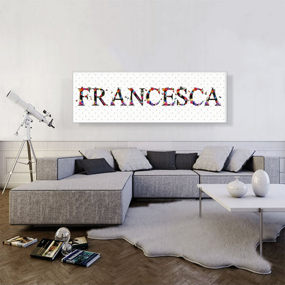 FRANCESCA Girls Name Room Decor